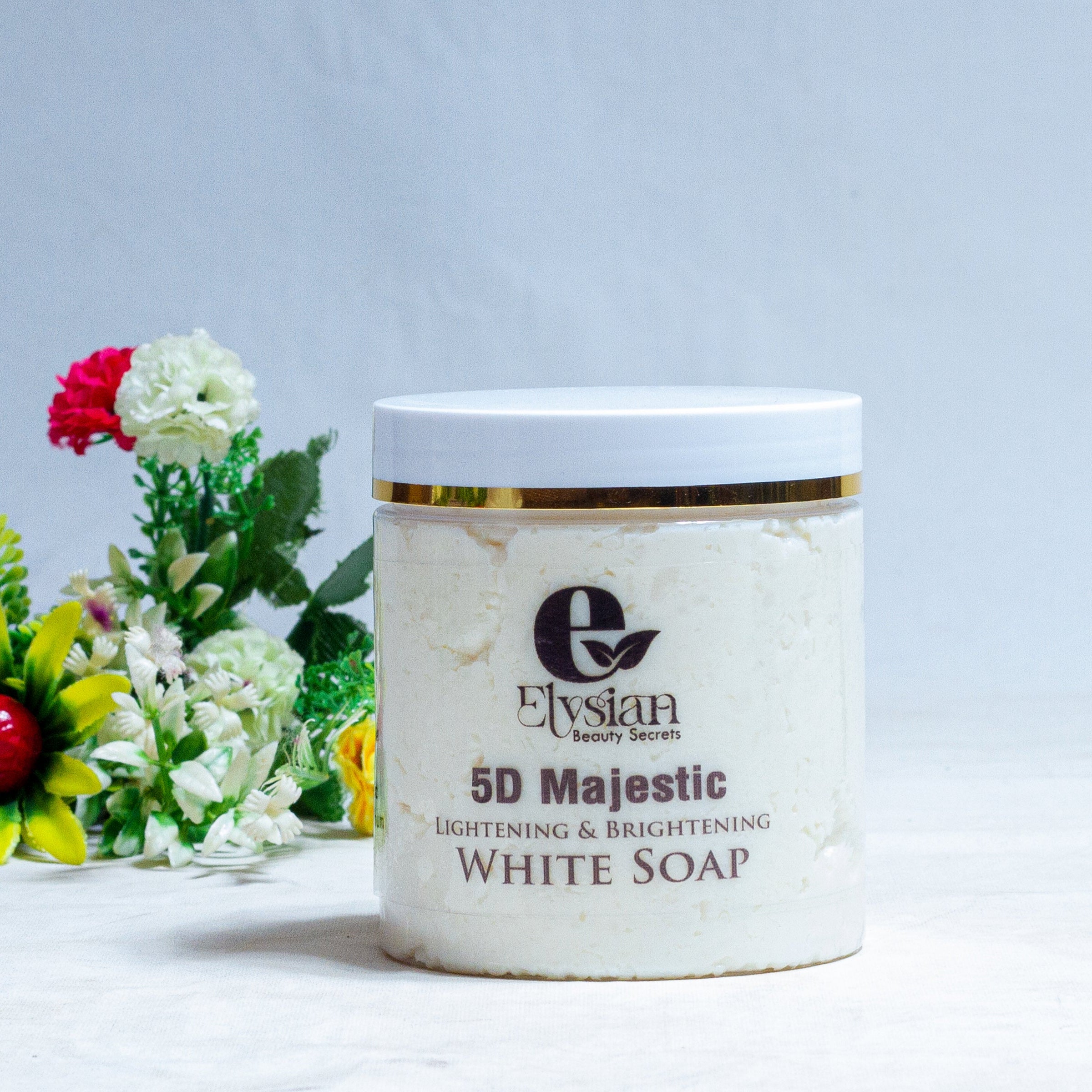 5D Majestic Lightening & Brightening White Soap