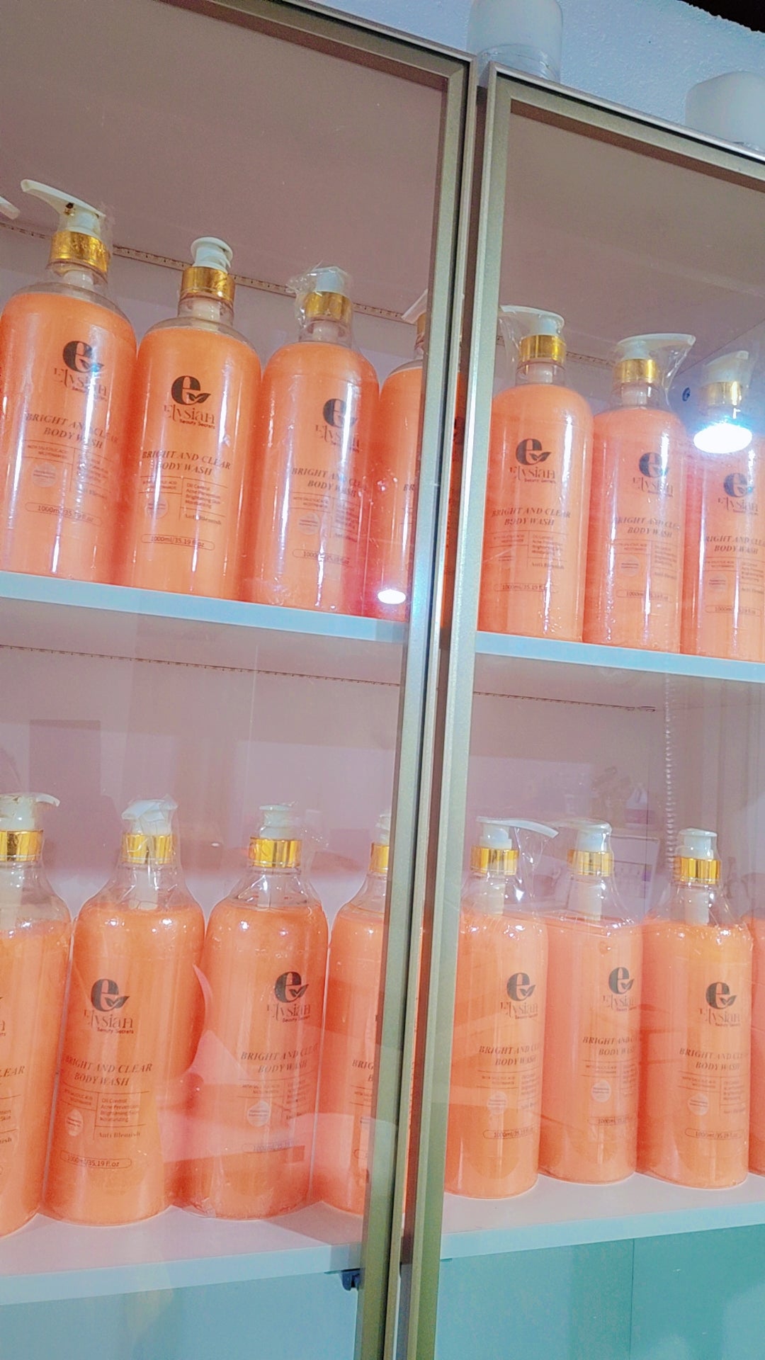 Clear and clear bodybwash