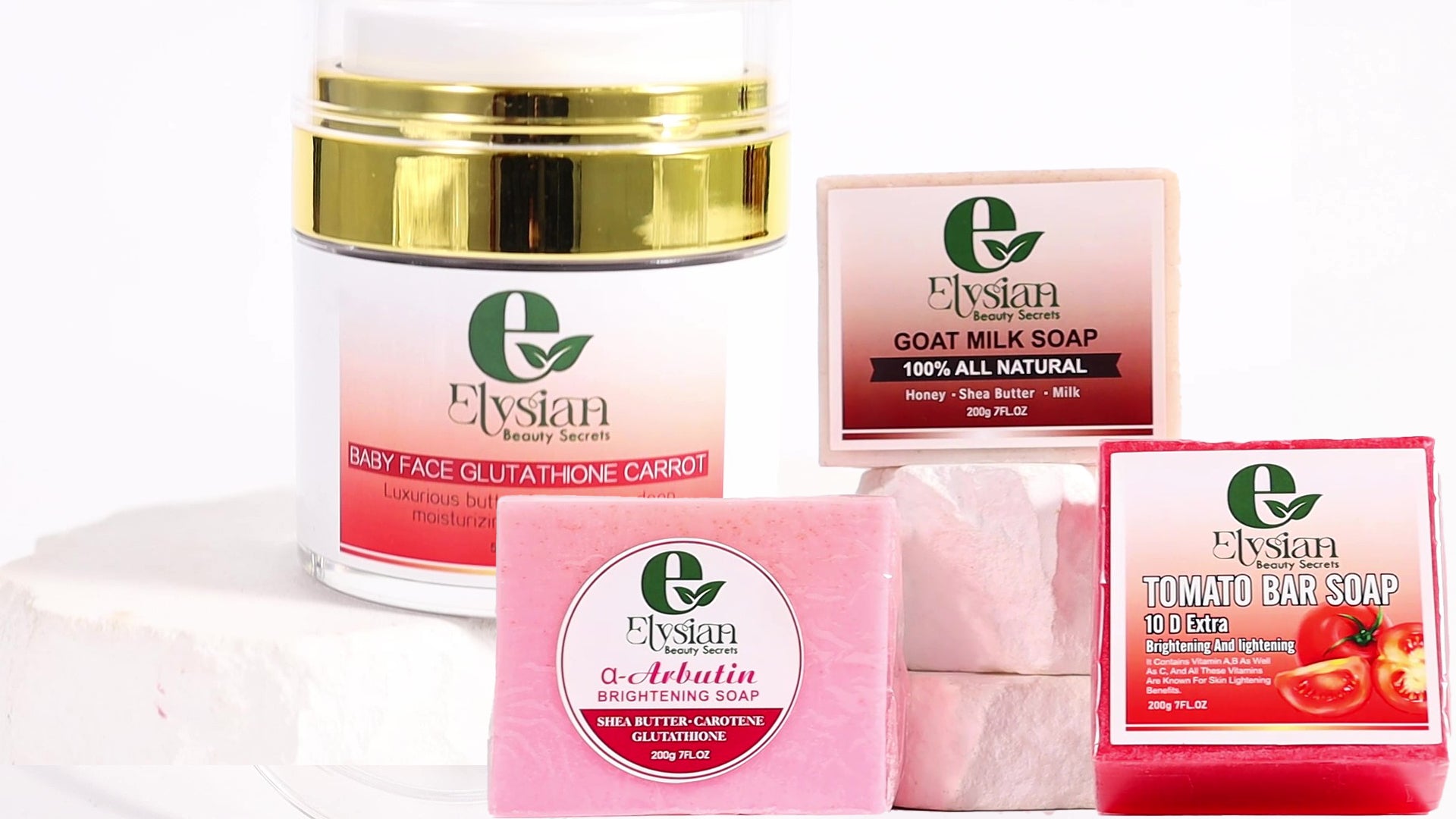 Acne Bar Soap and Facial Moisturizer Cream Bundle